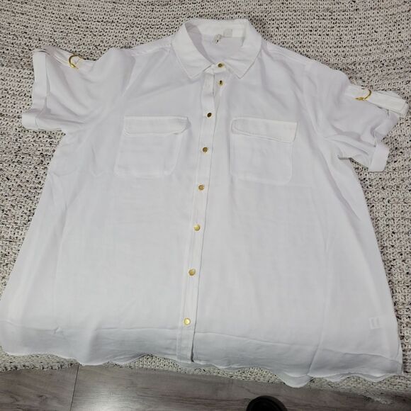 Cato button up blouse - Picture 8 of 10